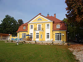 Das Herrenhaus in Poppelvitz