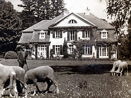 Herrenhaus Poppelvitz um 1930 